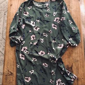 Mia & Tess long sleeve floral dress